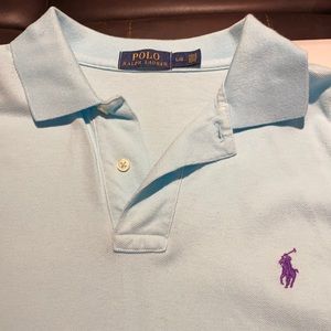 Tiffany blue Ralph Lauren polo